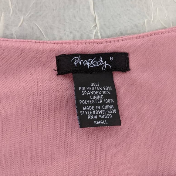 PHOPSODY SOFT ROSE BODY SUIT - Picture 3 of 4